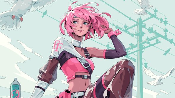 Gyaru Anime Character