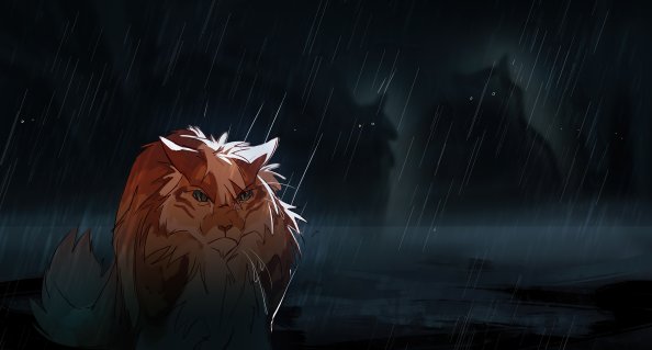 Anime Cat Art 4k