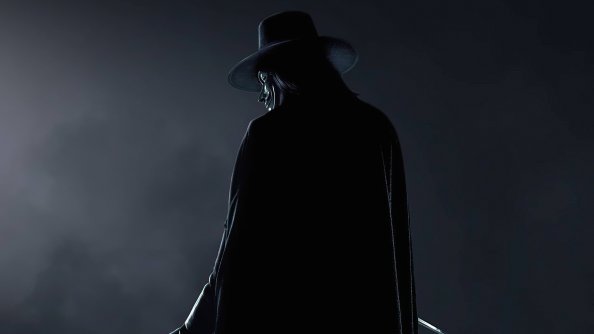 V For Vendetta Dark 4k