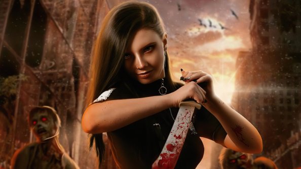 Post Apocalypse Horror Art 4k