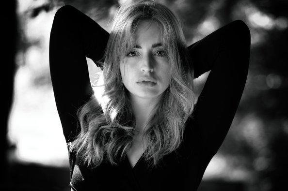 Black Dress Monochrome 5k