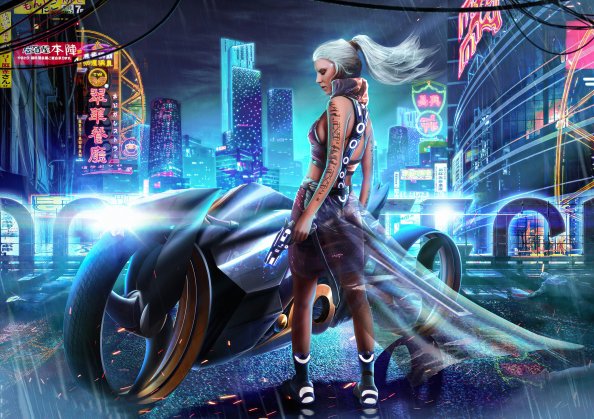 Cyber City Girl Bike