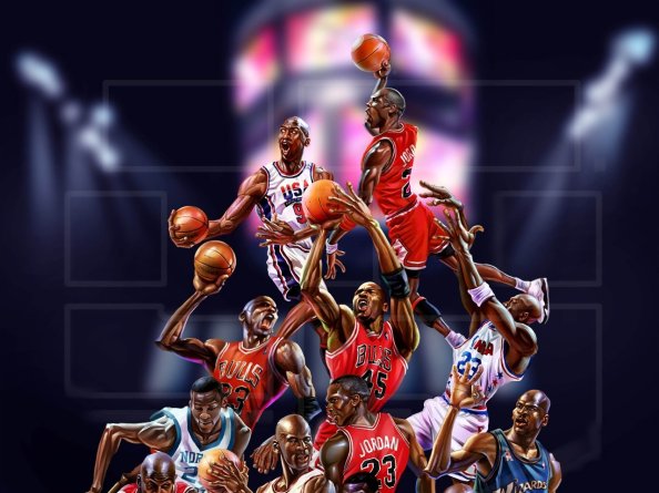 Michael Jordan Art