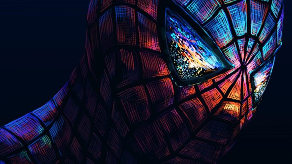 Spiderman Dark Art