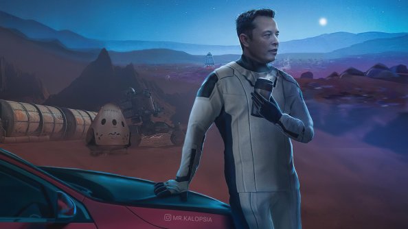 Elonmusk Mars Space X