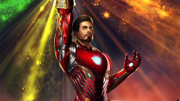 Iron Man 4k Infinity Gauntlet