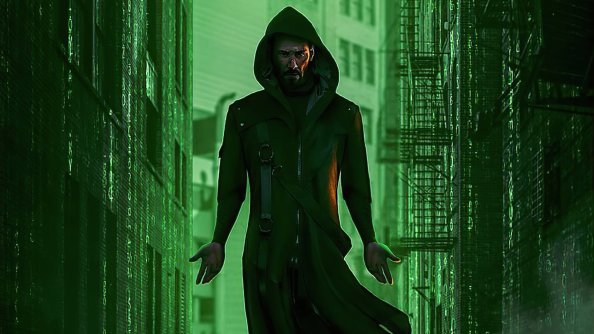 Keanu Reeves The Matrix 4k