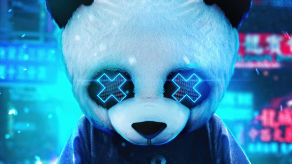 Panda Guy 4k