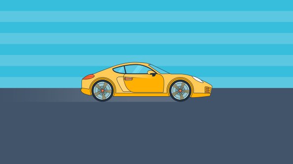 Porsche Minimal 8k