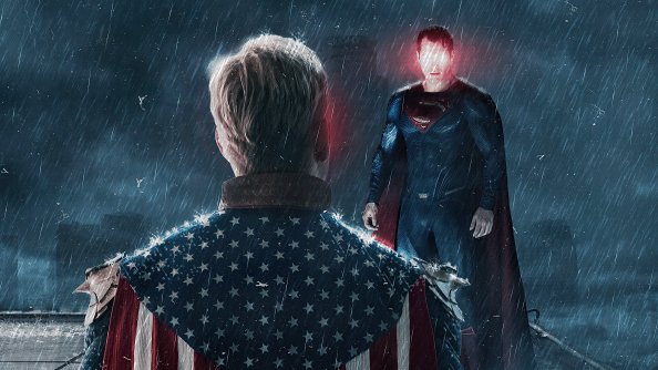 Homelander Vs Superman