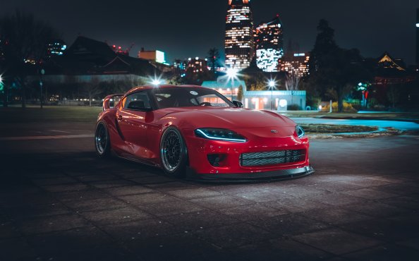 Toyota Supra 2020 Tuned 4k