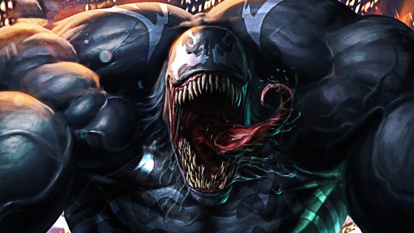 Venom 4k Face New