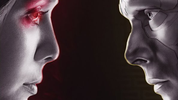 Wanda Vision Tv Series Poster 4k