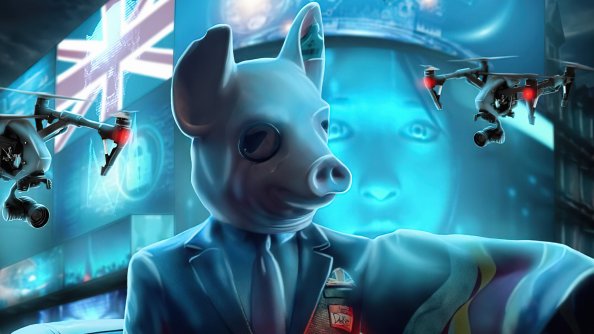 Watch Dogs Legion Pig Boss 4k