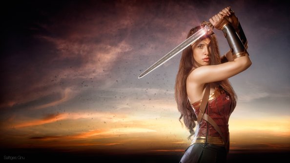 4k Wonder Woman Cosplay
