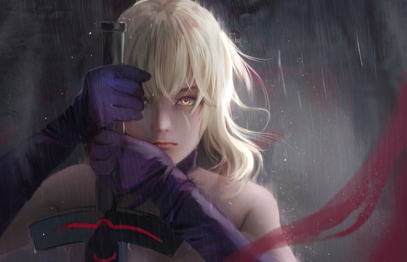 Fate Grand Order Sword Fantasy Girl 4k