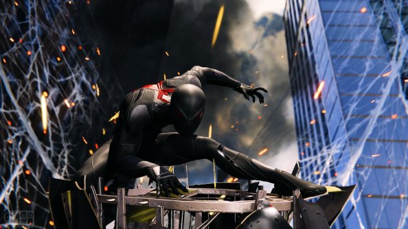 Spiderman 4k Black Suit