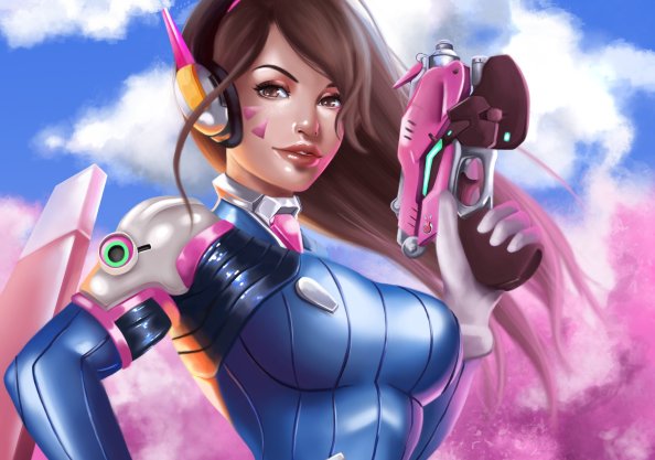 Dva Overwatch Artworks