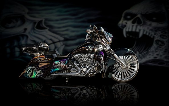 Motorcycles Bike Design Airbrush