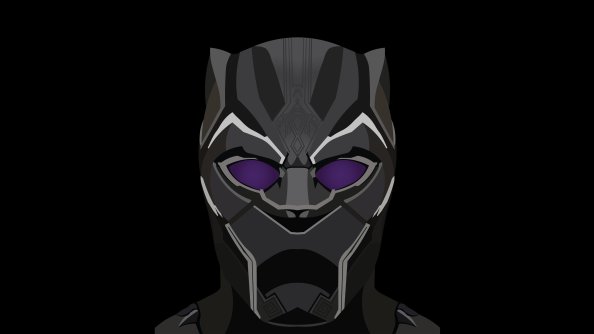 Black Panther Illustration 5k