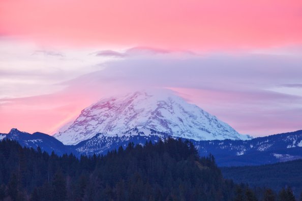 Mount Rainier Sunrise Washington 5k