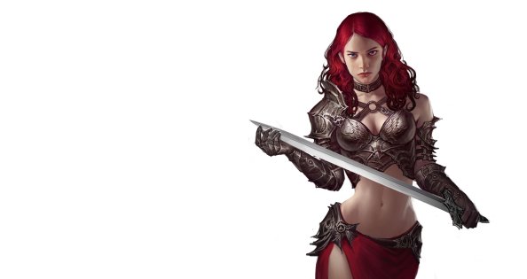 Fantasy Warrior Woman 4k