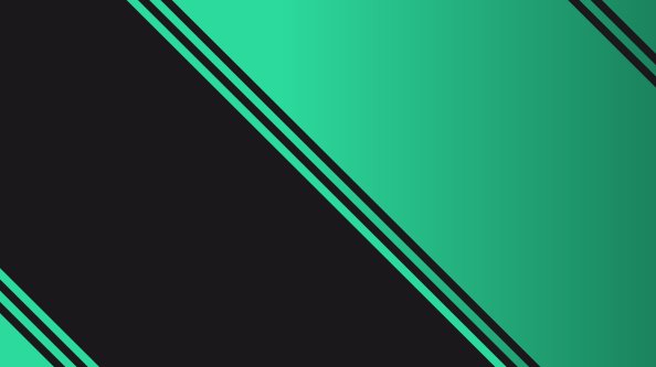 Mint Black Abstract 4k