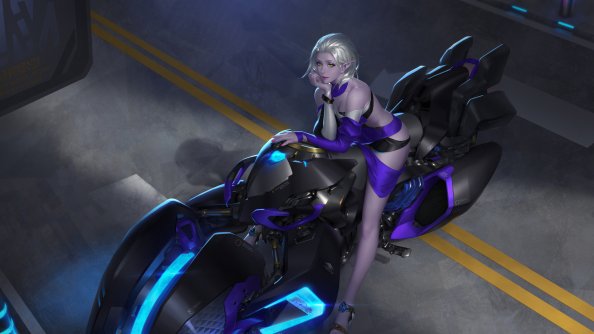 Cyber Biker Girl 2020