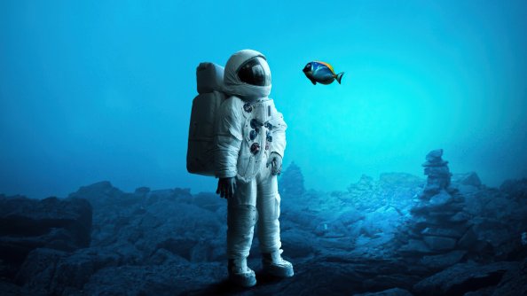 Astronaut In Ocean 4k