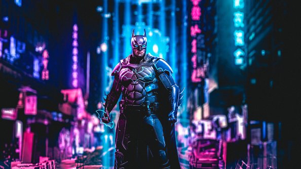 Batman Cyberpunk Art 4k