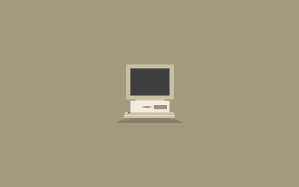 Old Computer Minimalism