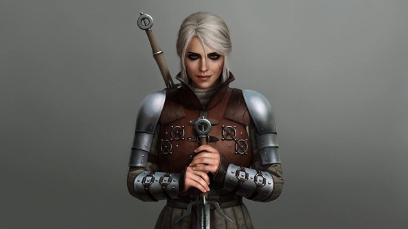 Ciri The Witcher 3 Game Art