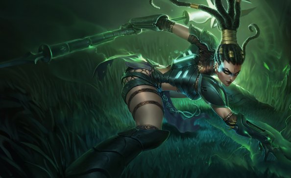 Headhunter Nidalee League Of Legends 8k
