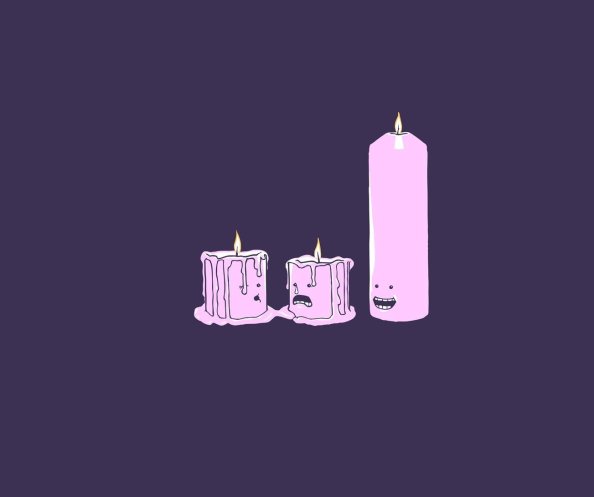 Candles Minimalism