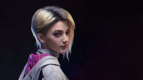 Gwen Stacy Beautiful Cgi Art 4k