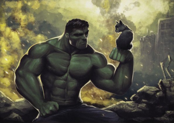 Hulk Sketch Art