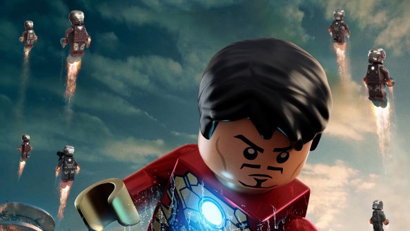 Lego Iron Man 4k