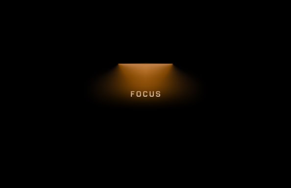 Focus Orange Light