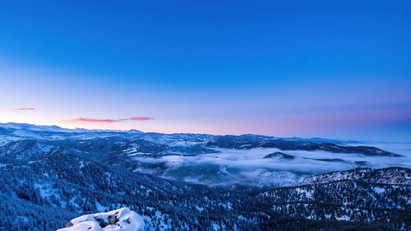 Mountains From Lookout Gulch