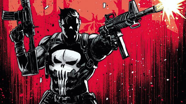 Punisher Red Fanart 4k