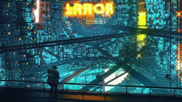 Error In Cyber World 4k