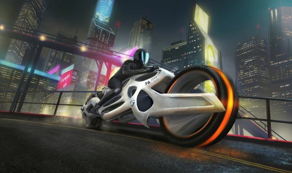 Futuristic Motorcyle 4k