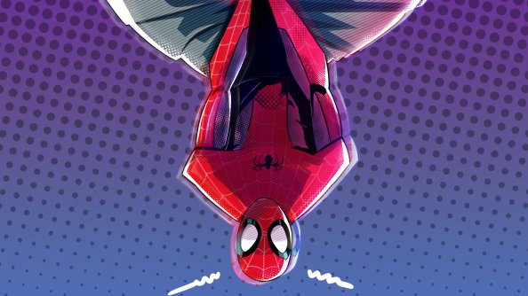 4K SpiderMan Into The Spider Verse New Art