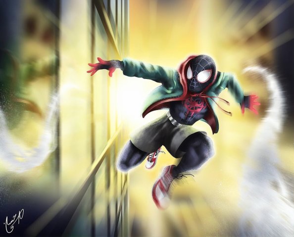 Spiderman Passing By