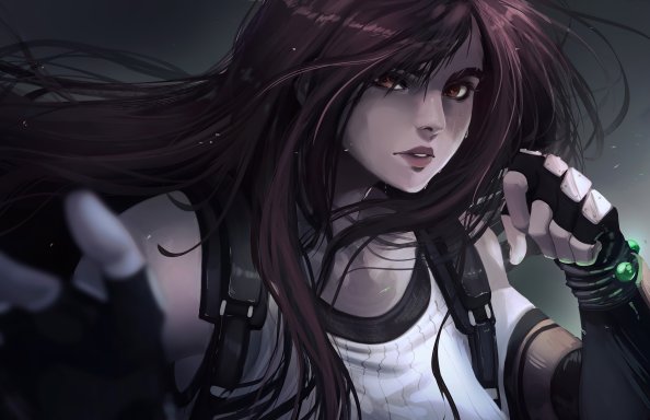 Tifa Lockart Artistic Art 4k