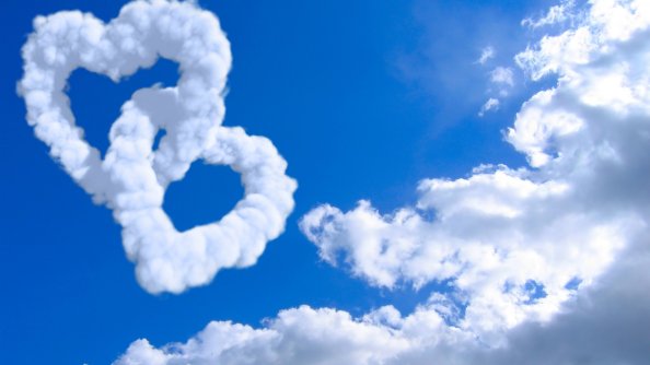 Heart Shape Cloud