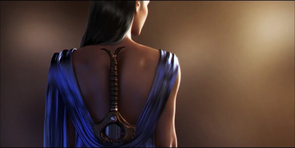 Diana Prince Sword Artwork