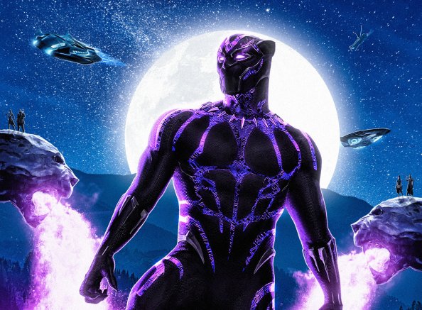 Black Panther Movie 2018 Artwork