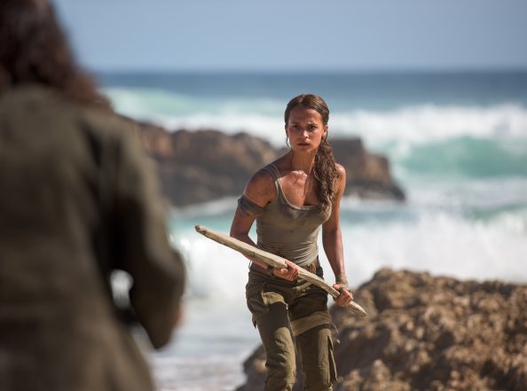 Alicia Vikander As Lara Croft In Tomb Raider Movie