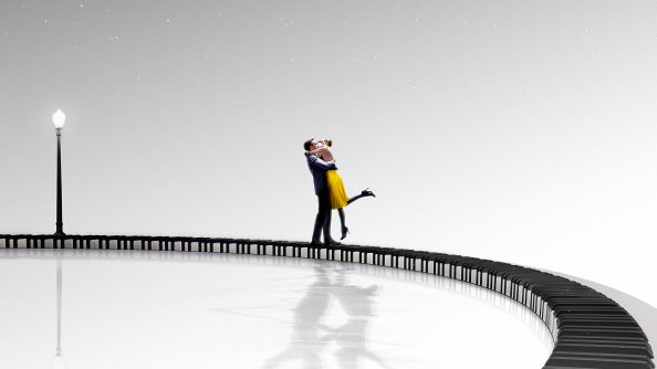 La La Land Emma Stone And Ryan Gosling Poster